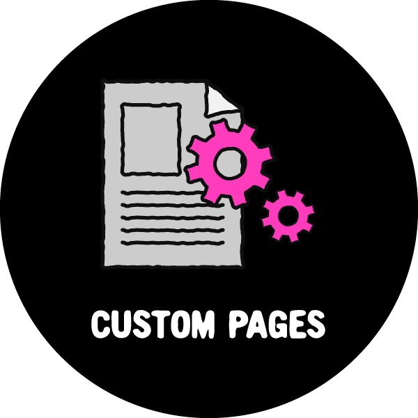 Custom Page Templates - House of Cart