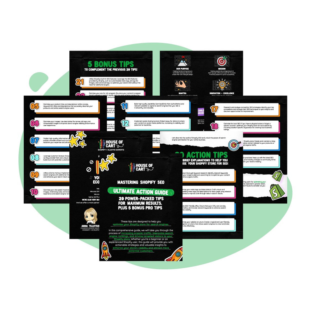 Mastering Shopify SEO - Ultimate Action Guide - House of Cart