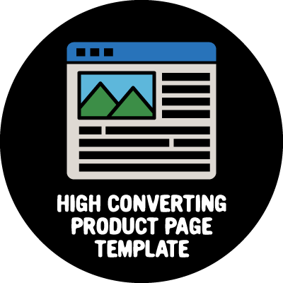 High Converting Product Page Template