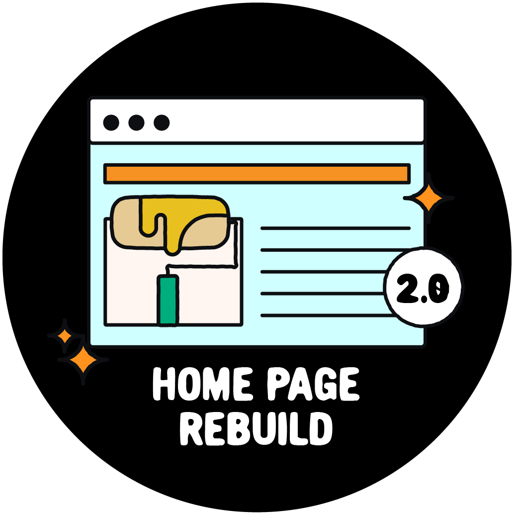 Home Page Rebuild