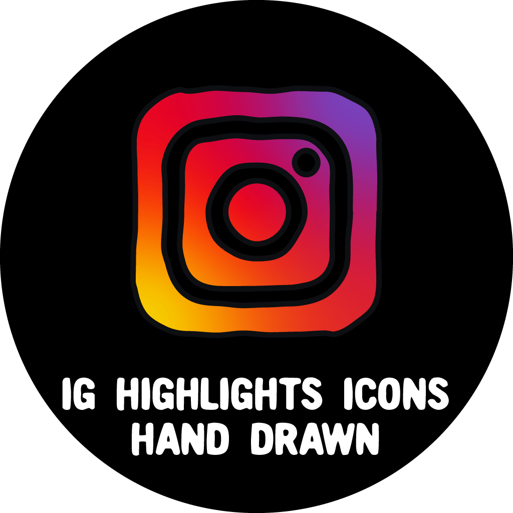 IG Highlights Icons - Hand Drawn - House of Cart