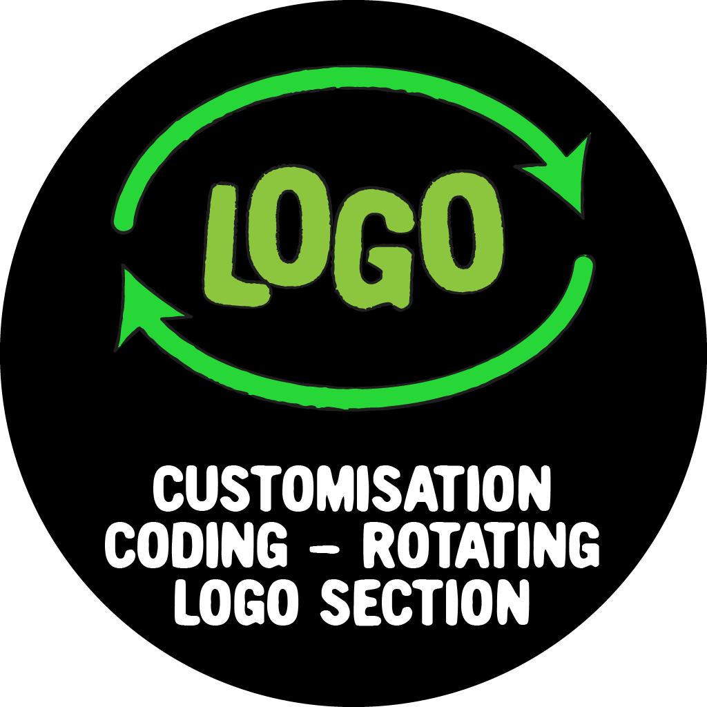 Rotating Logo Section